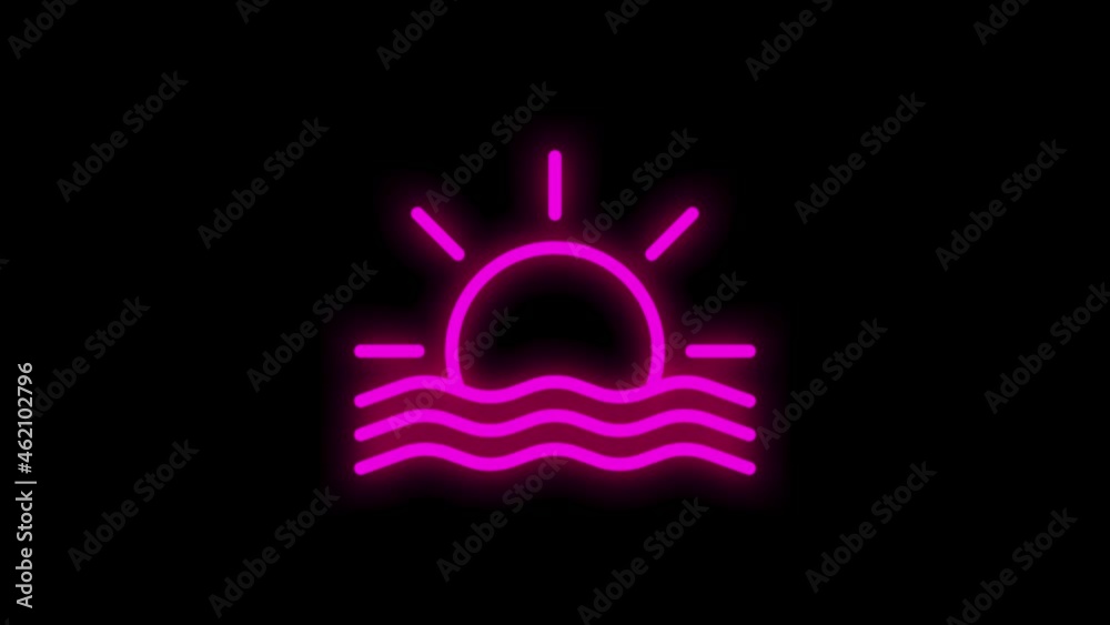 TRAVEL neon icon with line design isolated on white background. Around the world. Motion graphic. TRAVEL neon icon with line design isolated on white background. Around the world. Motion graphic.