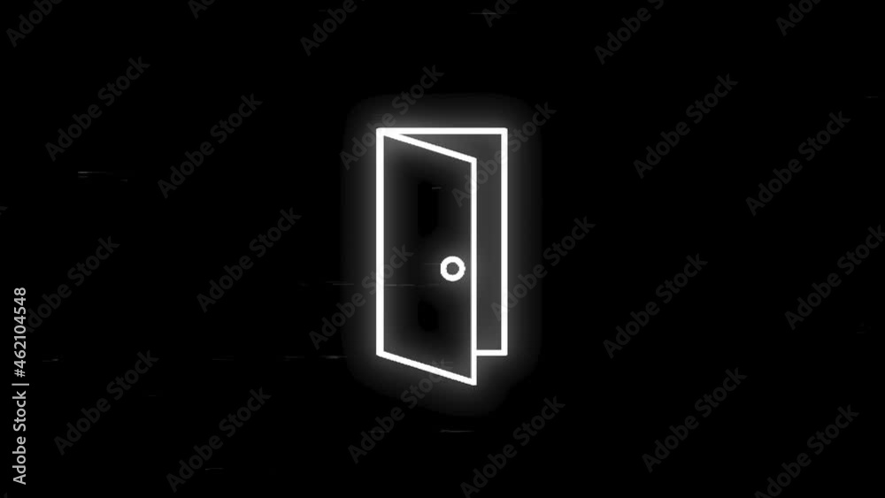 CONSTRUCTION line glitch icon of for modern concepts, web and apps on white background. Motion graphic. CONSTRUCTION line glitch icon of for modern concepts, web and apps on white background. Motion graphic.