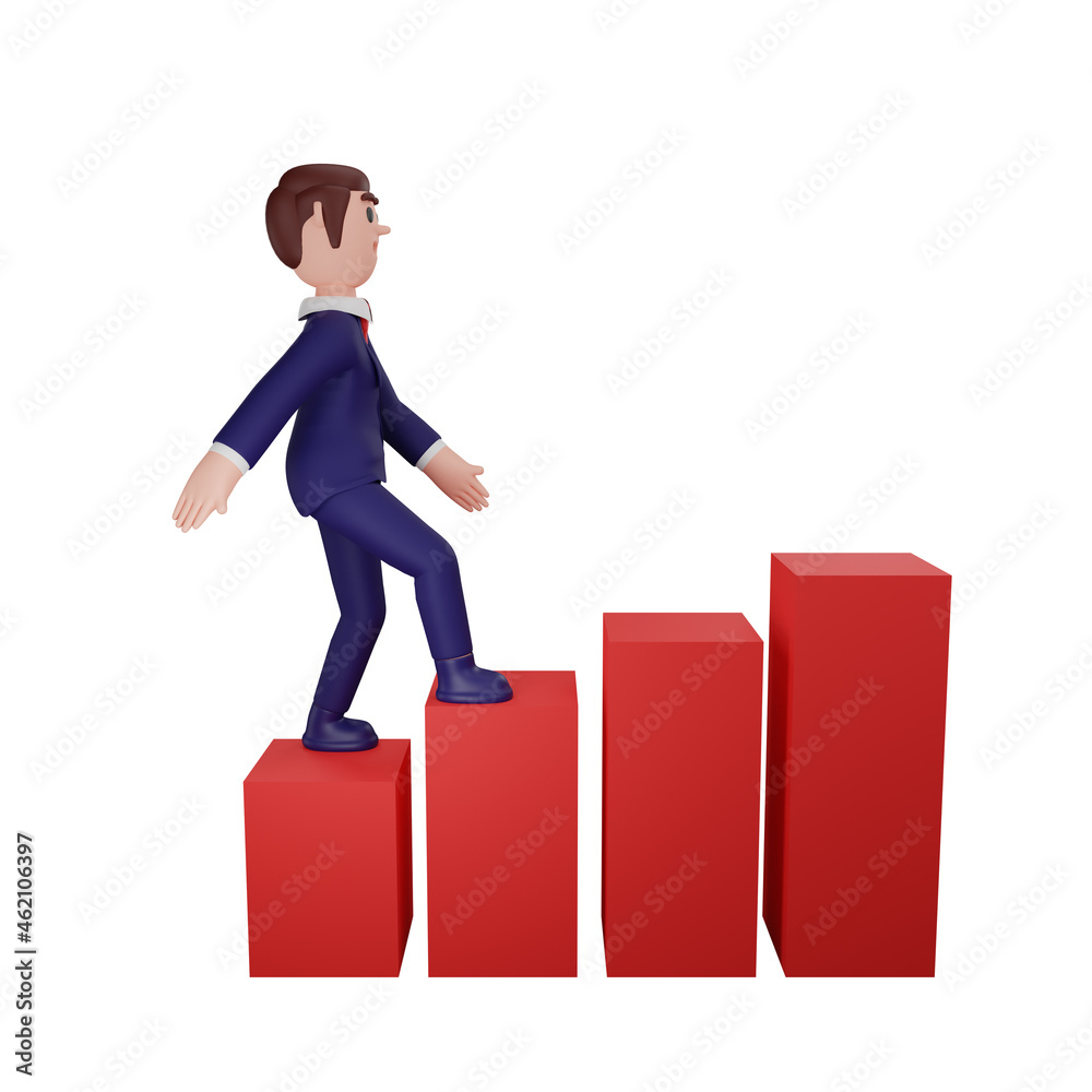 character with business concept character with business concept