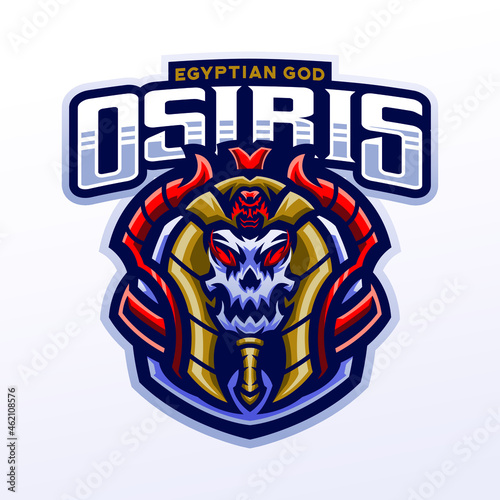 osiris head illustration