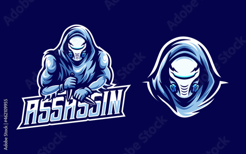Assassin warrior illustration