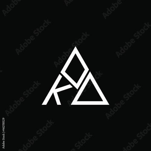 DKD letter logo creative design. DKD unique design, OKO letter logo creative design. OKO unique design


