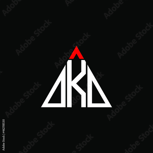 DKD letter logo creative design. DKD unique design, OKO letter logo creative design. OKO unique design

 photo