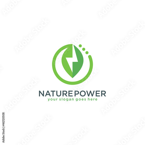 Nature Power Logo Free Download Nature Power Logo - GFXLoad