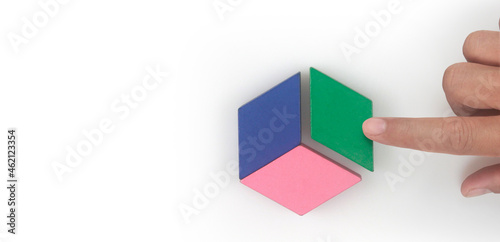 Business connecting piece of multi colored pie wood chart Free Download Business connecting piece of multi colored pie wood chart - GFXLoad