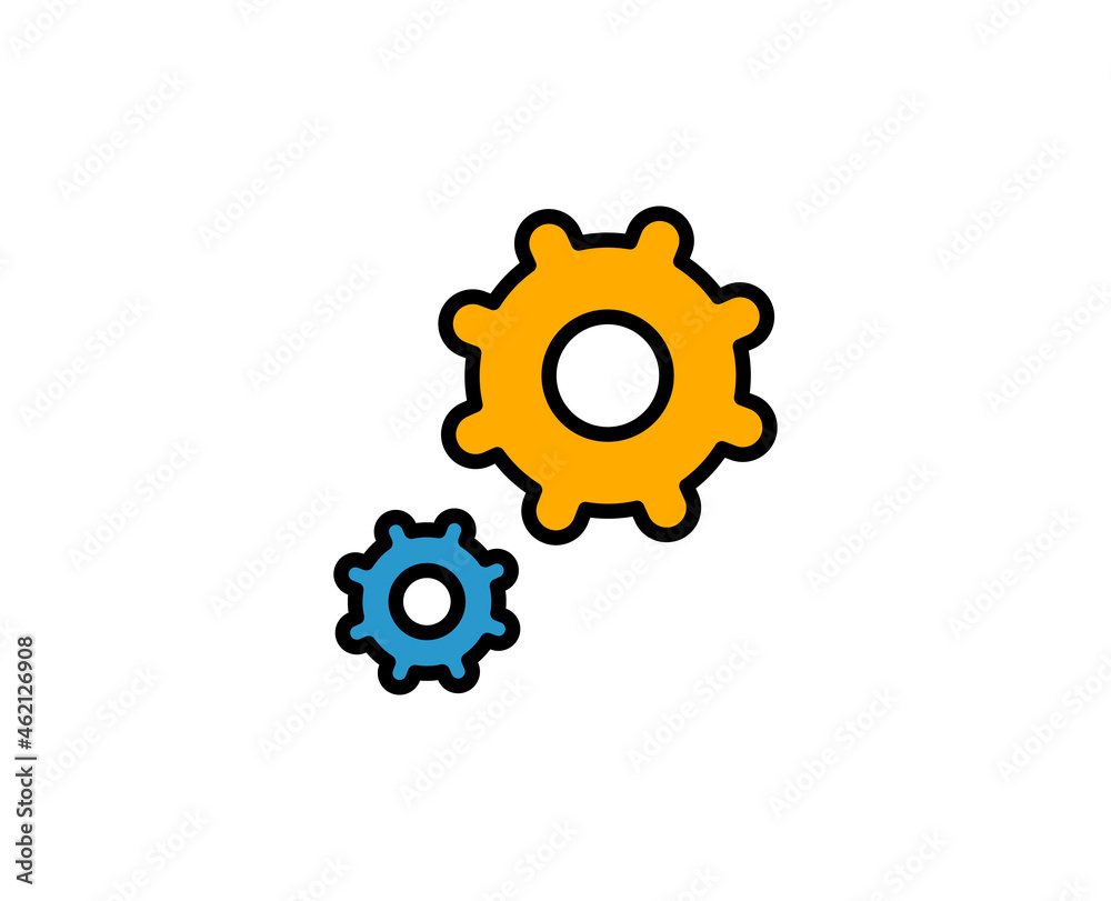 Gear premium line icon. Simple high quality pictogram. Modern outline style icons. Stroke vector illustration on a white background. Gear premium line icon. Simple high quality pictogram. Modern outline style icons. Stroke vector illustration on a white background.