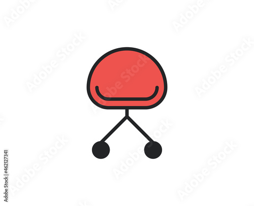 Arm line icon. Vector symbol in trendy flat style on white background. Office sing for design.