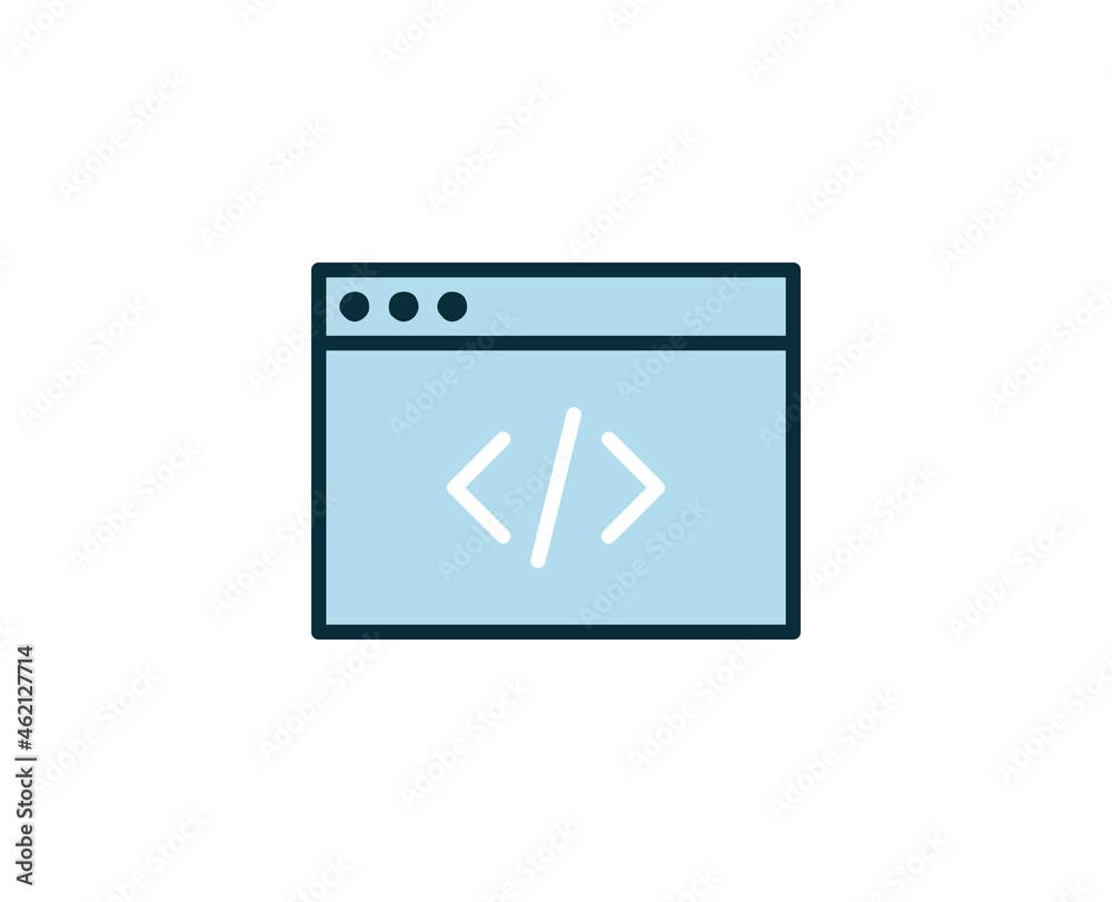 Code premium line icon. Simple high quality pictogram. Modern outline style icons. Stroke vector illustration on a white background. Code premium line icon. Simple high quality pictogram. Modern outline style icons. Stroke vector illustration on a white background.