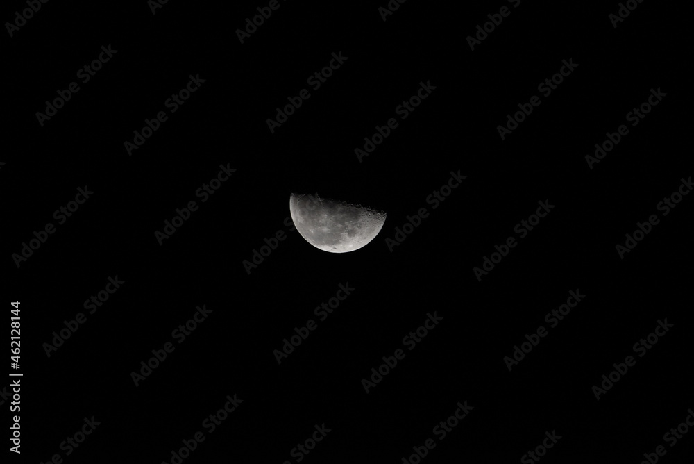 The phases of the moon. The moon changes its shape every night, and it takes 29,5 days from the new moon to the full moon and the return of the new moon. The phases of the moon. The moon changes its shape every night, and it takes 29,5 days from the new moon to the full moon and the return of the new moon.