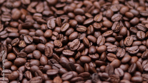 coffee beans background © komthong wongsangiam
