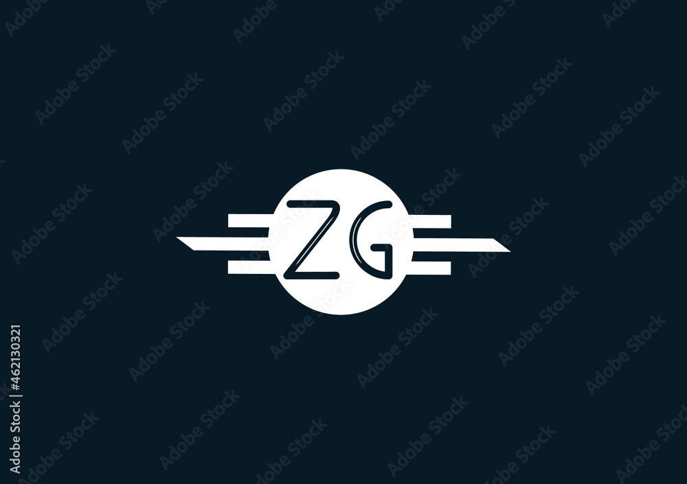 Professional letter ZG logo and icon design template Professional letter ZG logo and icon design template