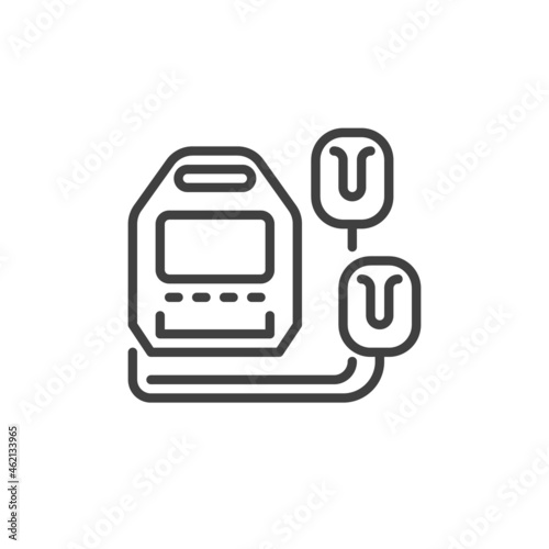 AED line icon