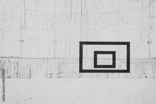 Pared minimalista baloncesto blanco y negro Wall minimalism basketball black and white 