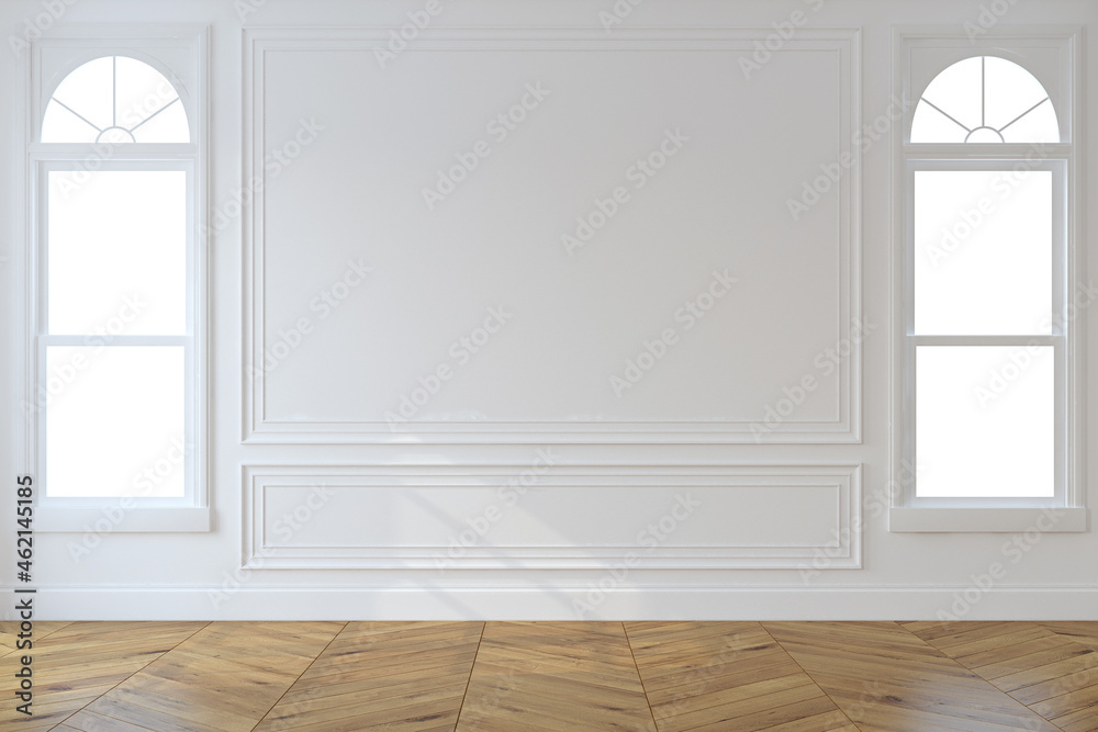 Interior. Empty modern room. 3d render. Interior. Empty modern room. 3d render.