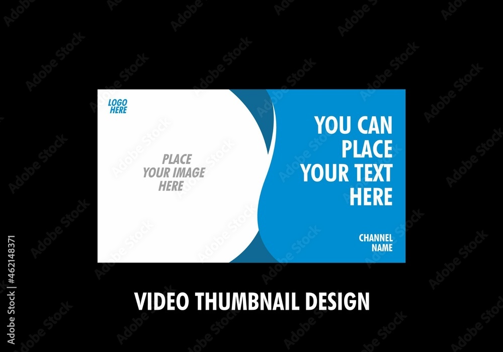 Blue color of video thumbnail Blue color of video thumbnail