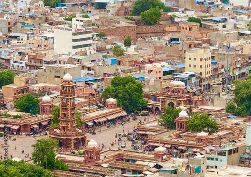 Sadar Market and Clock Tower Jodhpur city © Shantanav