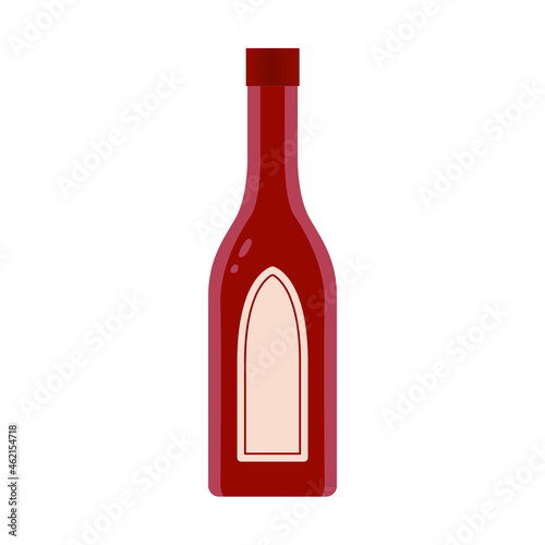 Sauce bottles vector design isolated on white.