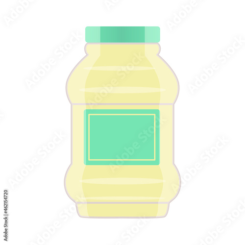 Sauce bottles vector design isolated on white.