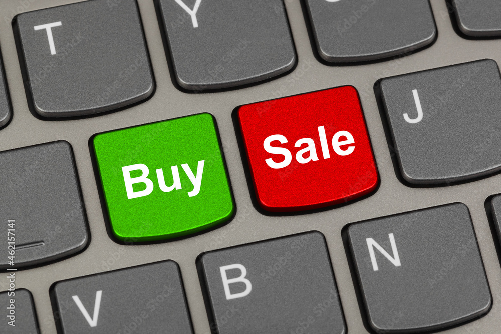 Computer keyboard with two business keys Computer keyboard with two business keys