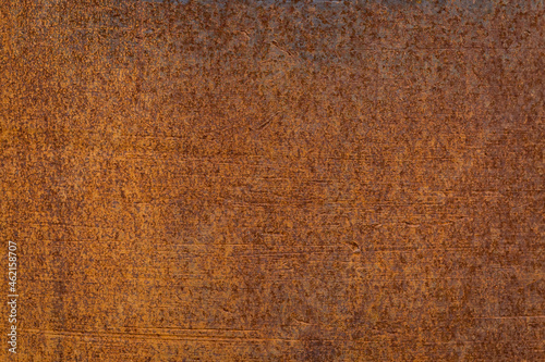 Grunge rusted metal texture, rust, and oxidized metal background. Old metal iron panel