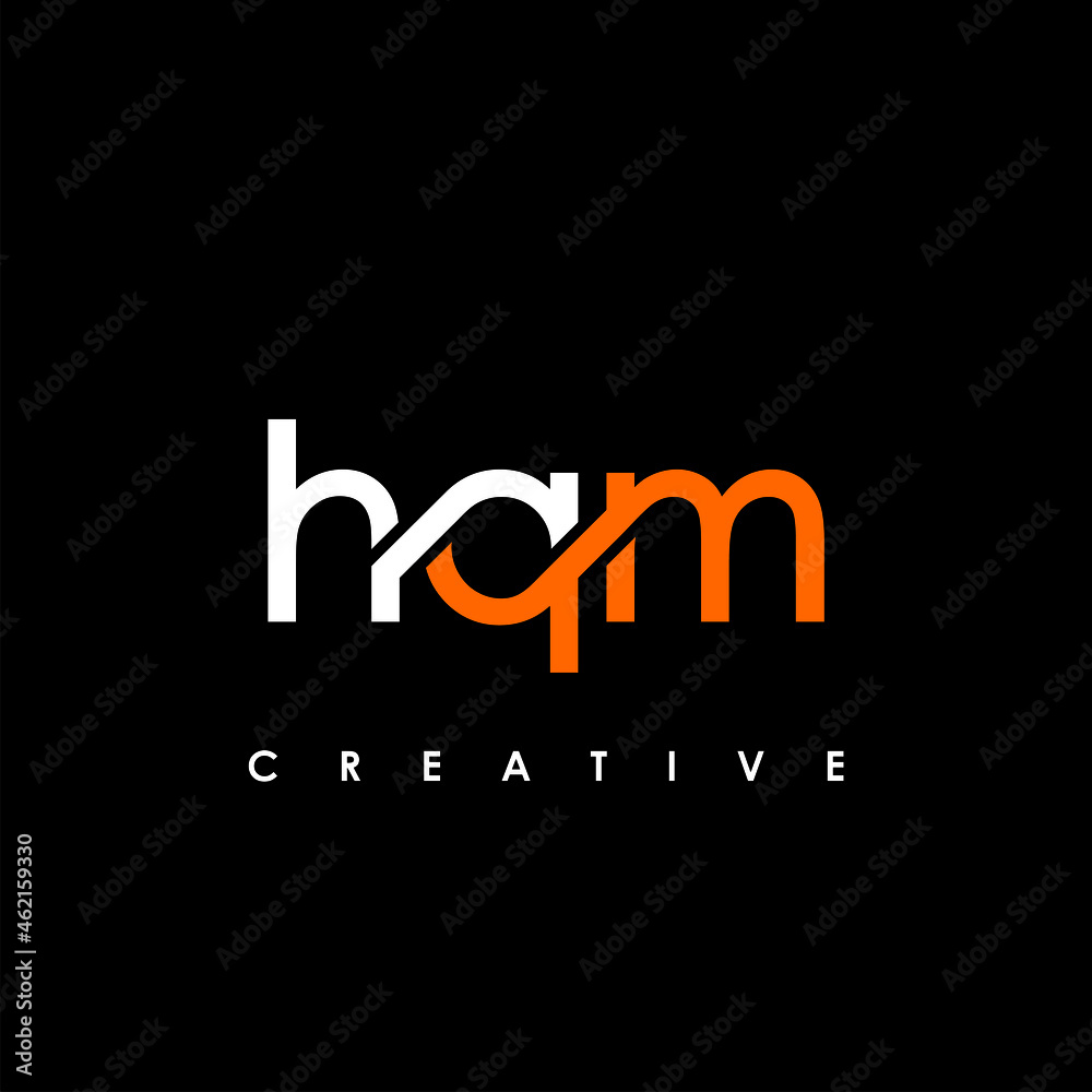 HQM Letter Initial Logo Design Template Vector Illustration HQM Letter Initial Logo Design Template Vector Illustration