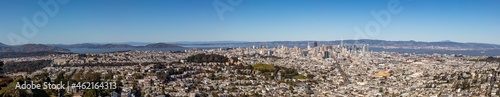 view to skyline of San Francisco