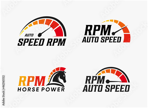 Set bundle RPM speed logo design