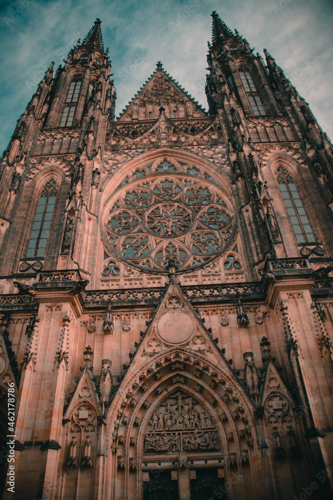 Saint Vitus cathedral in Prague, Czech republic