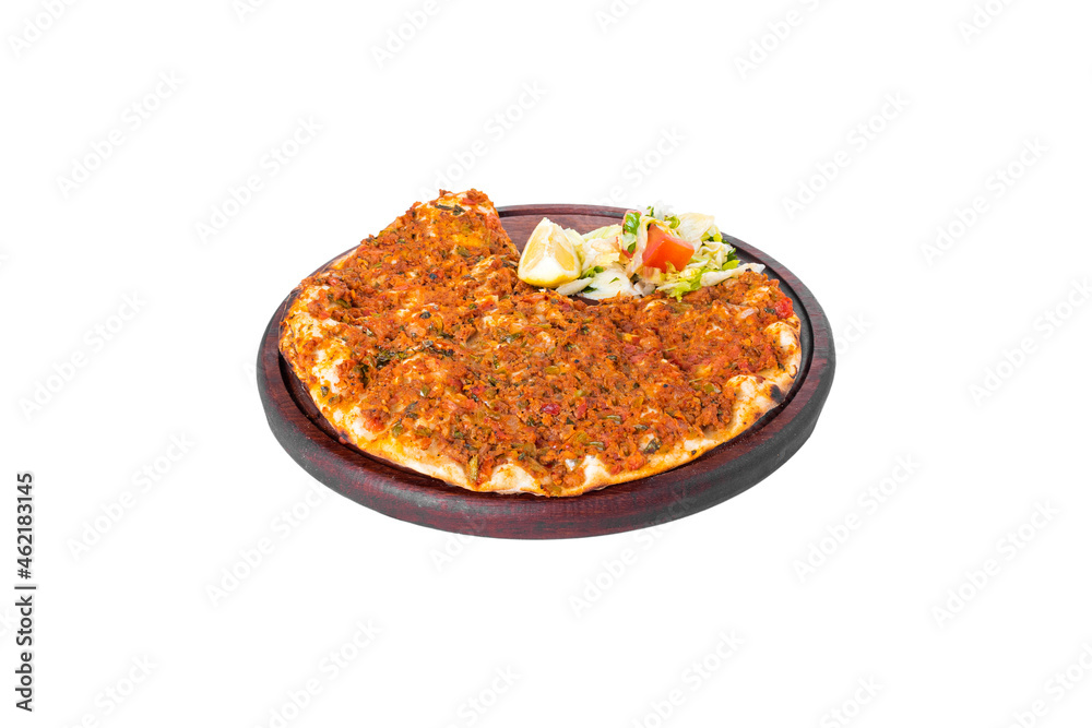 Lahmacun. Traditional Turkish food lahmacun (Turkish pizza) Lahmacun. Traditional Turkish food lahmacun (Turkish pizza)