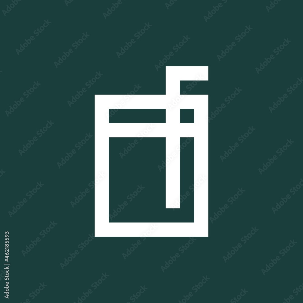 Obraz premium Glass icon pixel art. Glass Icon design, white chalk. Draw a picture on the blackboard. Vector illustration.