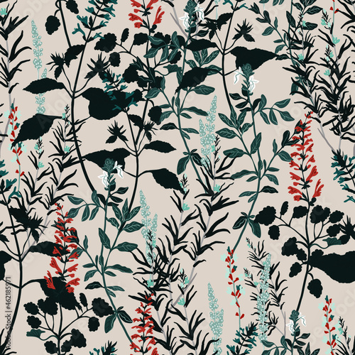 Floral seamless pattern