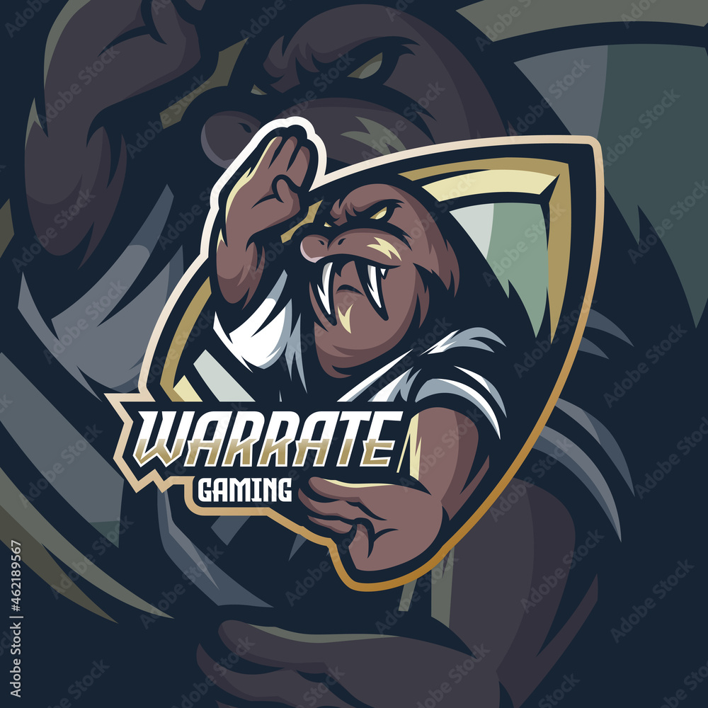 Walrus Karate Logo for Esport
