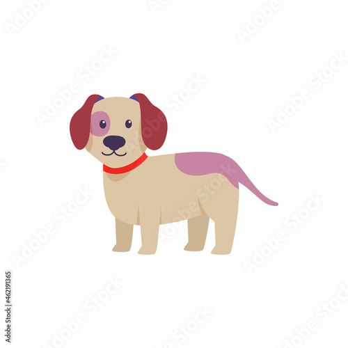 dog vector illustration design on white background © Fauz Design