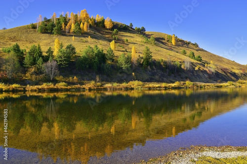 Mount Myshelka on the right bank of the Sylva River in Kishert District