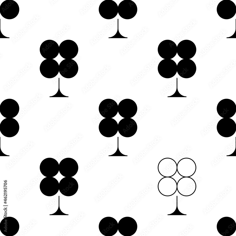 Fototapeta premium Abstract Geometric Black And White Pattern With Trees. Black And White Modern Poster. Abstract Wall Art. Digital Art Of Interior Decoration For Print. Abstract Geometric Minimal Poster