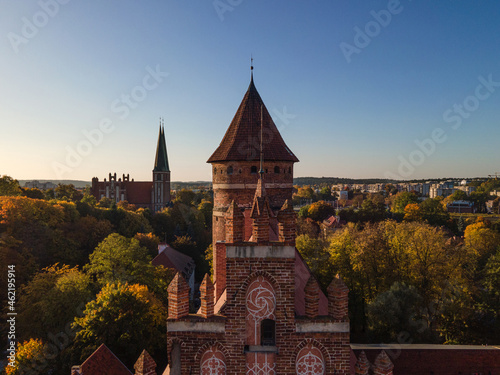 Zamek w Olsztynie - wieża zamkowa