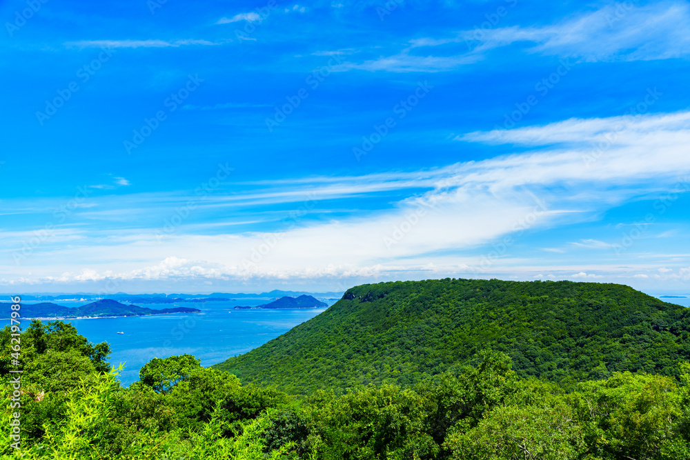 屋島 瀬戸内海 【 四国 香川県 の 景勝地 】 屋島 瀬戸内海 【 四国 香川県 の 景勝地 】