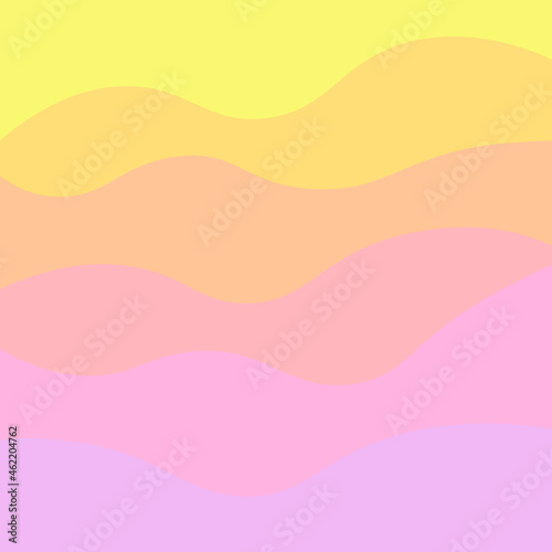 Abstract wave background layout colorful vector illustration
