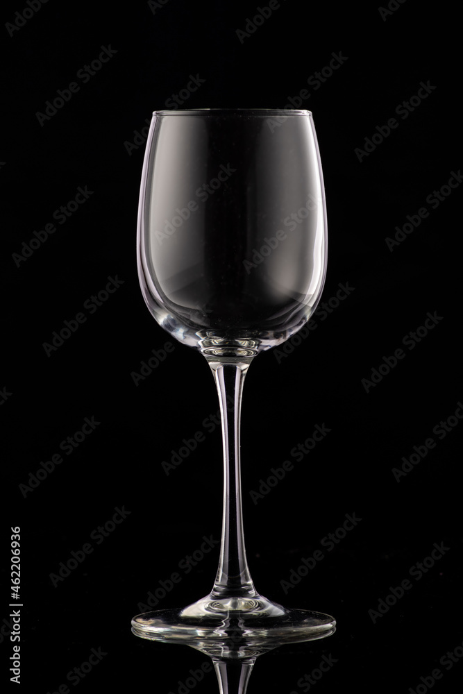 wine glass with highlights on dark background wine glass with highlights on dark background