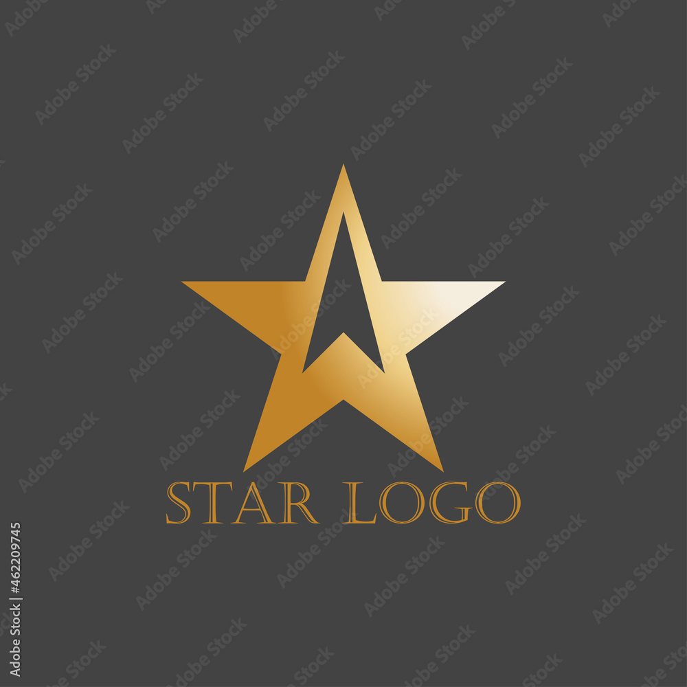 Obraz premium Star icon Template vector illustration design