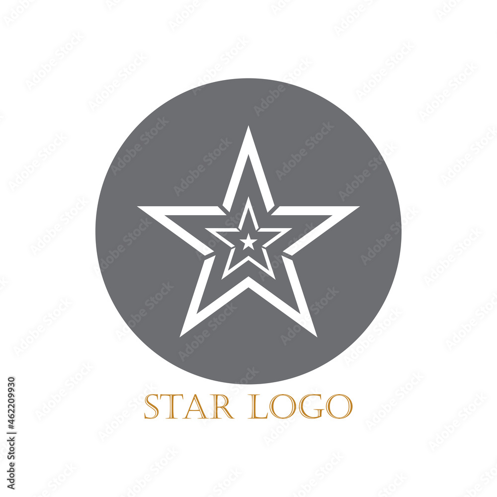 Star icon Template vector illustration design Star icon Template vector illustration design