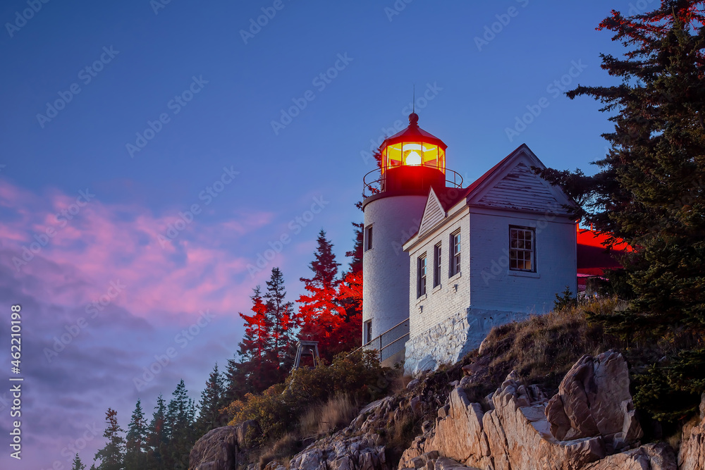 Bass Harbor Lighthouse in Maine Bass Harbor Lighthouse in Maine