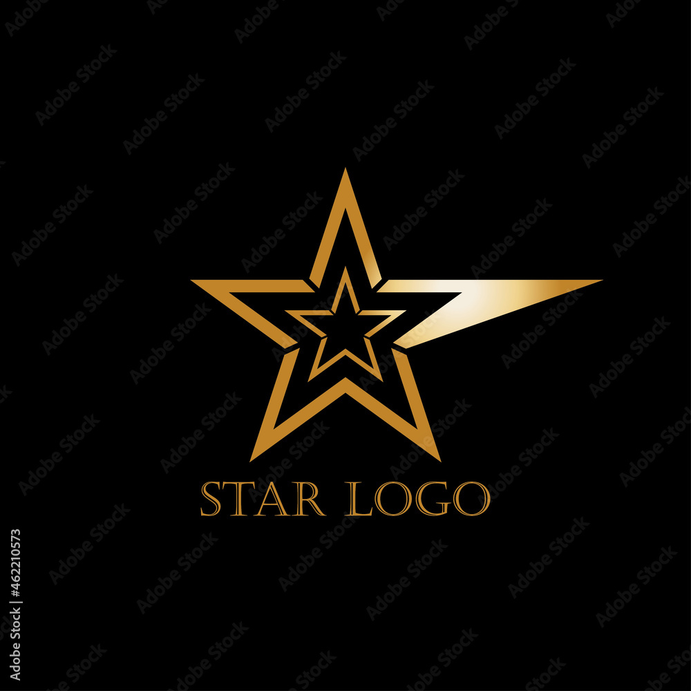 Obraz premium Star icon Template vector illustration design