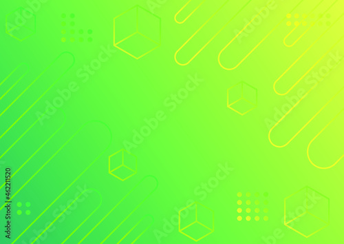 Abstract gradient geometry shape background concept