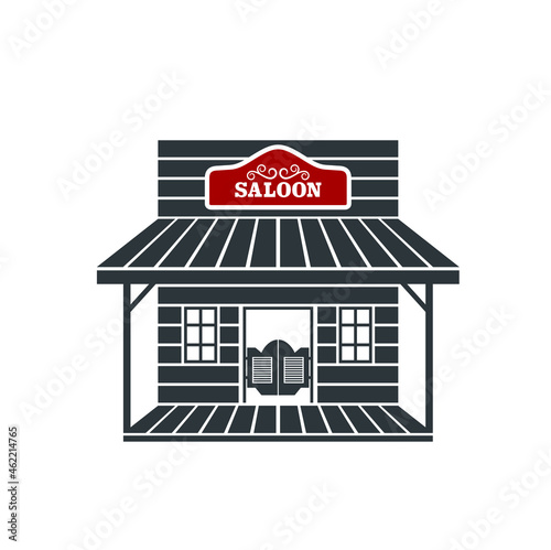 western saloon illustration