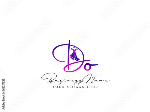 Fashion DO Logo, Modern do d o Logo Letter Vector and Illustration For Clothing, Apparel Fashion Brand