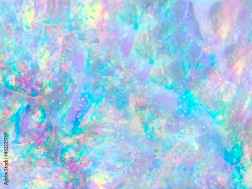 Opal gemstone background. Trendy Vector template for holiday designs, invitation, card, wedding