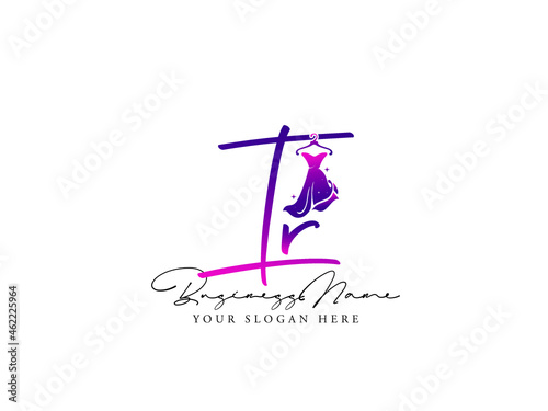 Fashion IR Logo, Modern ir i r Logo Letter Vector For Fashion Dress Shop
