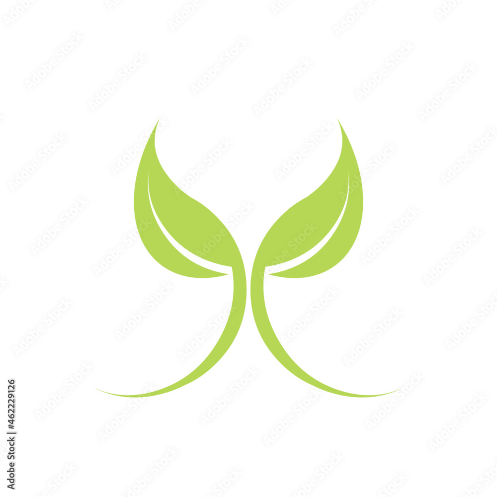green leaf health care pharmacy eco logo and icon. green leaf health care pharmacy eco logo and icon.