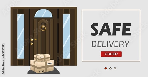 amazon, background, box, cardboard, cargo, carton, closed, commerce, commercial, company, corona, coronavirus, courier, covid19, deliver, delivery, disease, distribution, door, ecommerce, estate, fron